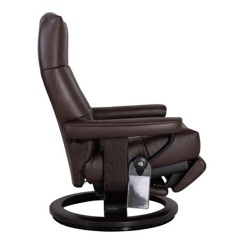 Stressless David M Fåtölj Power Läder Brun 4 Stressless David M Fåtölj Power Läder Brun - Bild 2