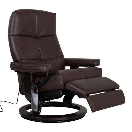 Stressless David M Fåtölj Power Läder Brun 5 Stressless David M Fåtölj Power Läder Brun - Bild 3