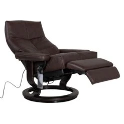 Stressless David M Fåtölj Power Läder Brun 13 Stressless David M Fåtölj Power Läder Brun -Pal Shop 024340 david 4