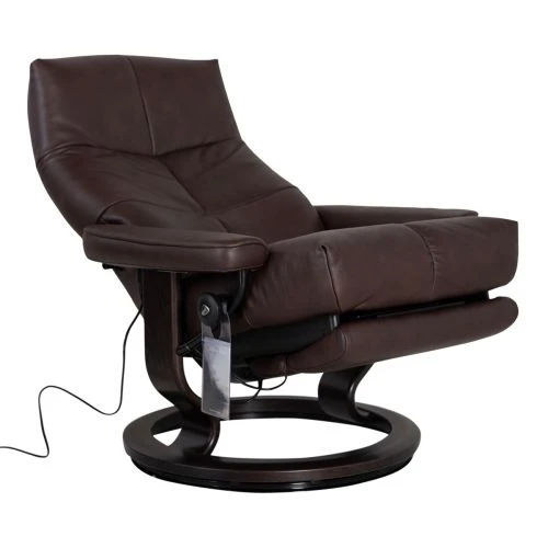 Stressless David M Fåtölj Power Läder Brun 7 Stressless David M Fåtölj Power Läder Brun - Bild 5