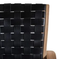 Drängen Fåtölj Lackad Ek/läder Svart -Pal Shop 024411 dr ngen 5