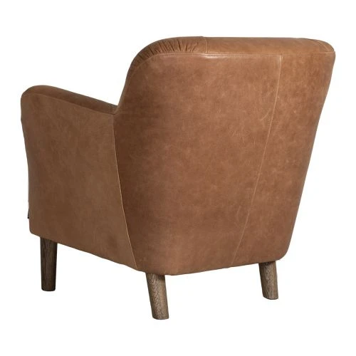 Carolina Fåtölj Skinn Konjak 6 Carolina Fåtölj Skinn Konjak - Bild 4