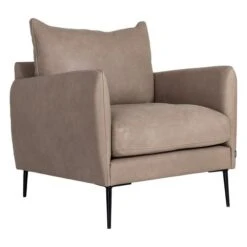 Alizee Fåtölj Skinn Mullvad