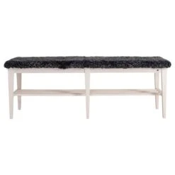 Nadja Bänk Vitoljad Ask Och Fårskinn 130 Cm -Pal Shop 024448 nadja 4