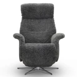 Lissabon Elstyrd Reclinerfåtölj Fårskinn Ljusgrå -Pal Shop 024458 lissabon 5