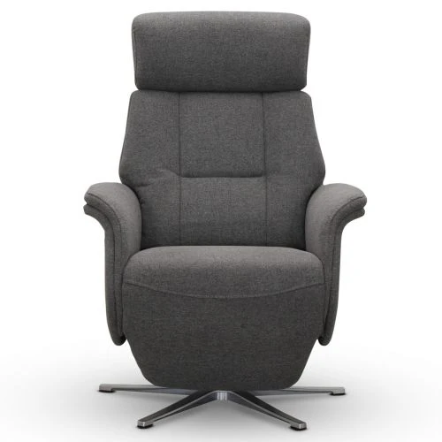 Lissabon Elstyrd Reclinerfåtölj Med Lift-up Tyg Grå 7 Lissabon Elstyrd Reclinerfåtölj Med Lift-up Tyg Grå - Bild 5