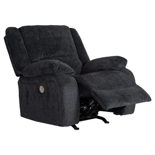 Ohio Reclinerfåtölj Elstyrd Tyg Grå 5 Ohio Reclinerfåtölj Elstyrd Tyg Grå - Bild 3