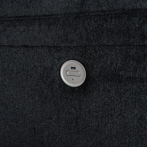 Ohio Reclinerfåtölj Elstyrd Tyg Grå 8 Ohio Reclinerfåtölj Elstyrd Tyg Grå - Bild 6