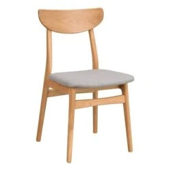 Rodham Stol Ek/tyg Grå