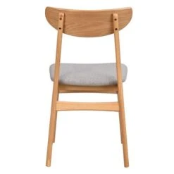 Rodham Stol Ek/tyg Grå -Pal Shop 120065 e rodham chair oak grey