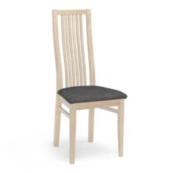 Allegro Stol Vitoljad Ek/tyg Grå