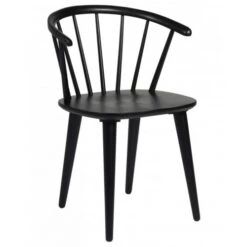 Carmen Karmstol Svartlackad