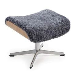 Prime Fotpall Snurr Fårskinn Graphite