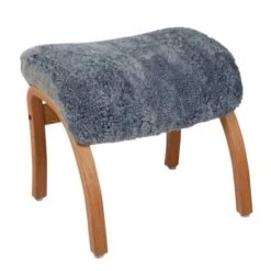 Easy Fåtölj Med Pall I Fårskinn Grafit -Pal Shop easy fa to lj pall graphit 014228 8 2