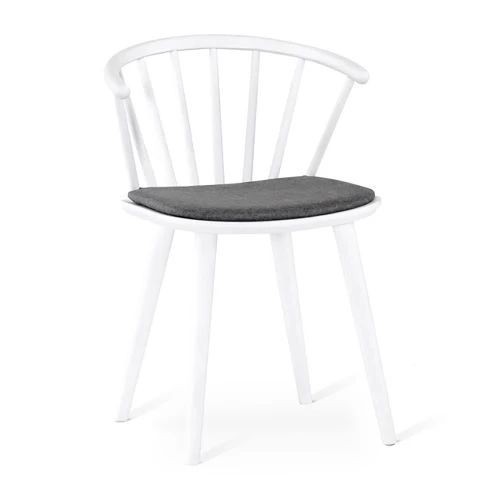 Edda Stol Vitbetsad Ask/tyg Grå 3 Edda Stol Vitbetsad Ask/tyg Grå