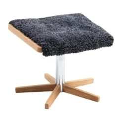 Furiren Fåtölj Med Pall Fårskinn Koks -Pal Shop furiren 018826 3