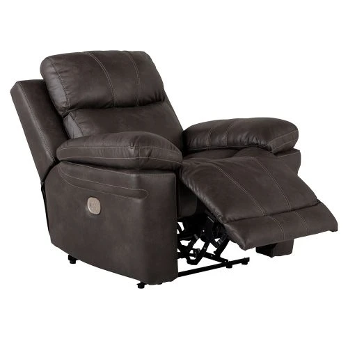 Goslar Reclinerfåtölj Tyg Brun 4 Goslar Reclinerfåtölj Tyg Brun - Bild 2