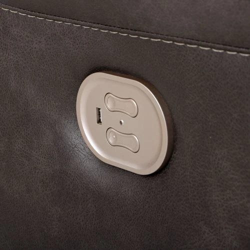 Goslar Reclinerfåtölj Tyg Brun 7 Goslar Reclinerfåtölj Tyg Brun - Bild 5