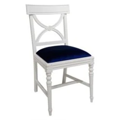 Gustavian Stol Vit/blå -Pal Shop gustavian bellman stol 016456 1 1