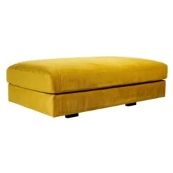 Infinity Fotpall Sammet Gul