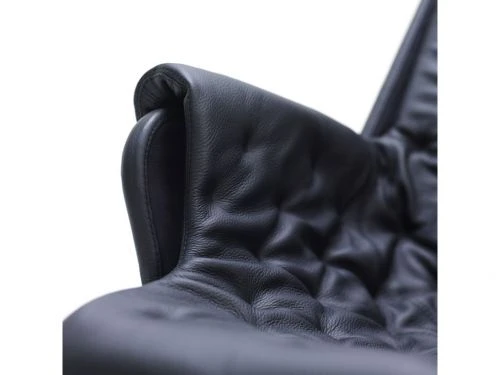 Jetson Fåtölj Krom Och Läder Classic Soft Svart 8 Jetson Fåtölj Krom Och Läder Classic Soft Svart - Bild 6