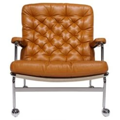 Karin 73 Fåtölj Läder Konjak 9 Karin 73 Fåtölj Läder Konjak -Pal Shop karin73 f t lj 017735 4 1