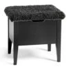 Klinte Bänk Mdf Svartlack Fårpäls 45 Cm 1 Klinte Bänk Mdf Svartlack Fårpäls 45 Cm -Pal Shop klinte 45 svart b farskinn 800x800 1
