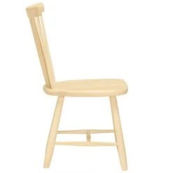 Lilla Åland Pinnstol Björk Whitewash