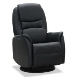 Oslo Reclinerfåtölj Snurr Skinn Svart 12 Oslo Reclinerfåtölj Snurr Skinn Svart -Pal Shop oslo 010952 5