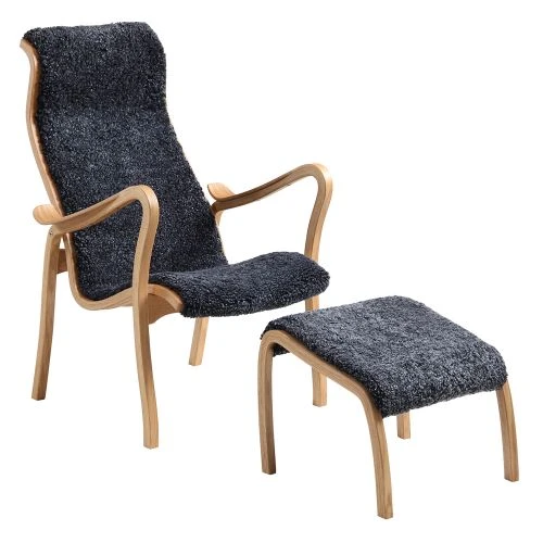 Torparen Fåtölj Med Pall Fårskinn Koks 3 Torparen Fåtölj Med Pall Fårskinn Koks