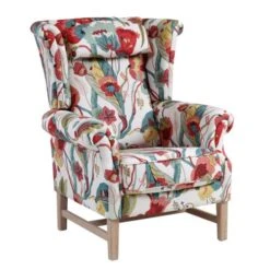 Wictor öronlappsfåtölj Med Fällbar Rygg Tyg