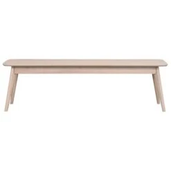 Yumi Sittbänk Vitpigmenterad Ekfanér