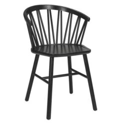 Zigzag Karmstol Svart